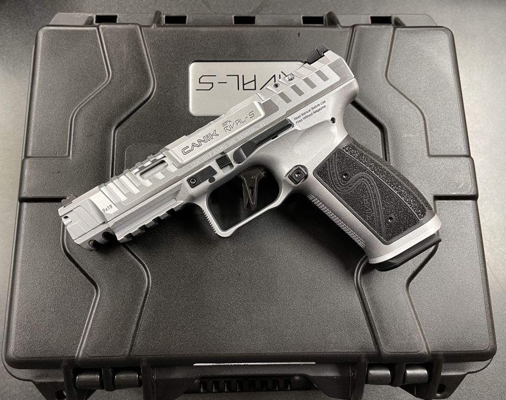 New in Box Canik SFX RivalS Steel Frame Chrome 9mm HG7010CN Semi