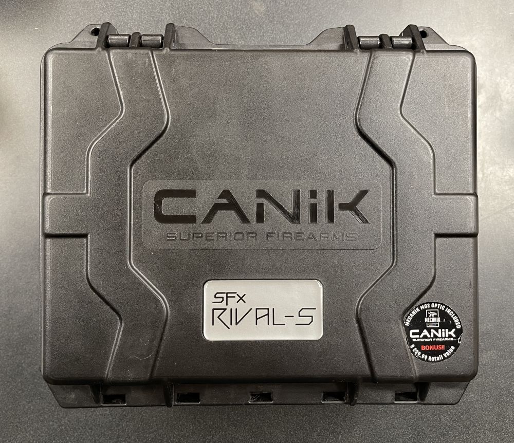 New in Box Canik SFX RivalS Steel Frame Chrome w/ MO2 Optic 9mm